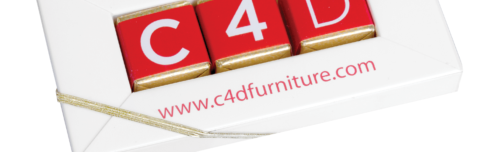 Čokoládové kostky v elegantní krabičce