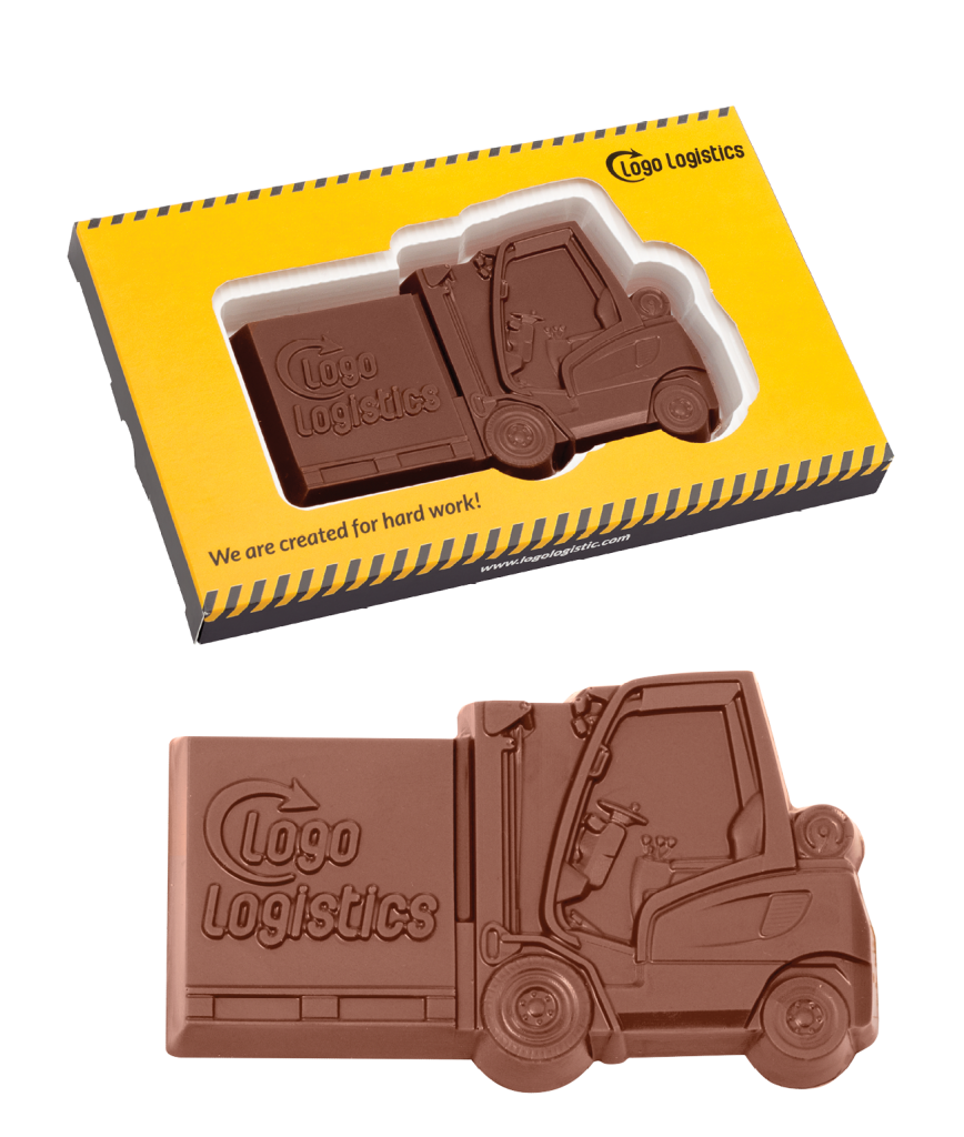 Chocolate forklift