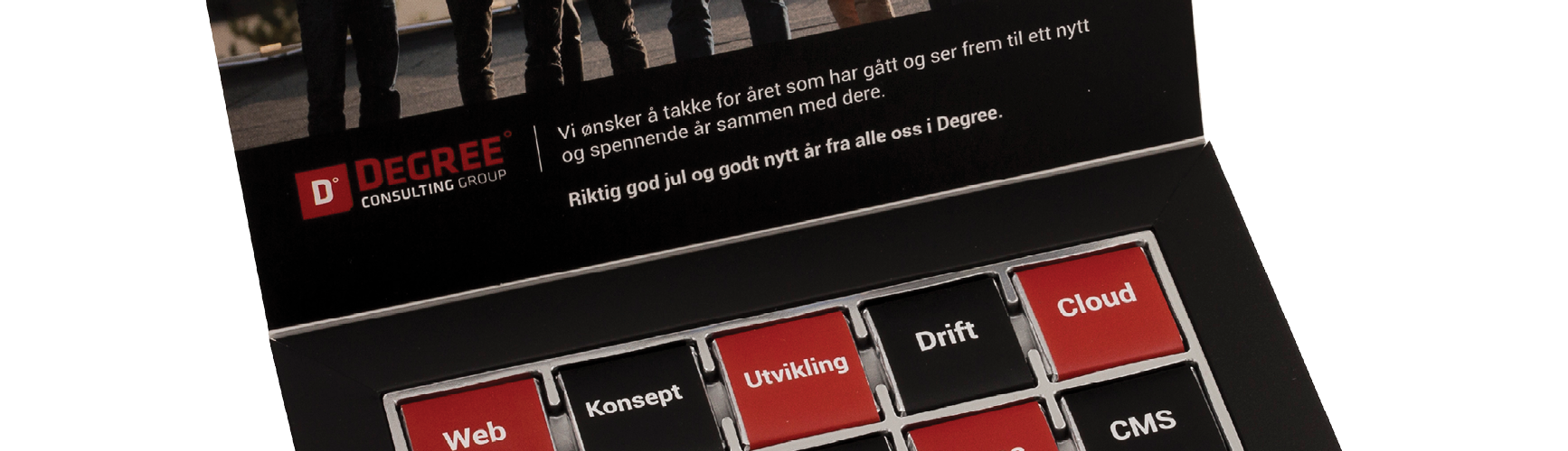 Reklamní čokoládky v rámečku