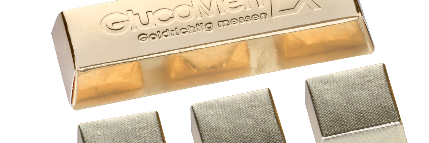 Mini čokoládky v obalu s potiskem