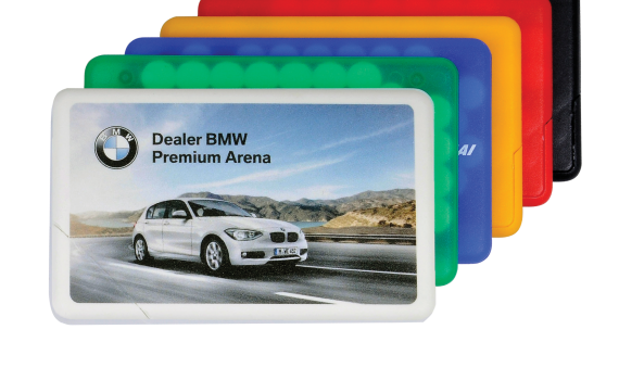 Pastilky v reklamní Credit Card