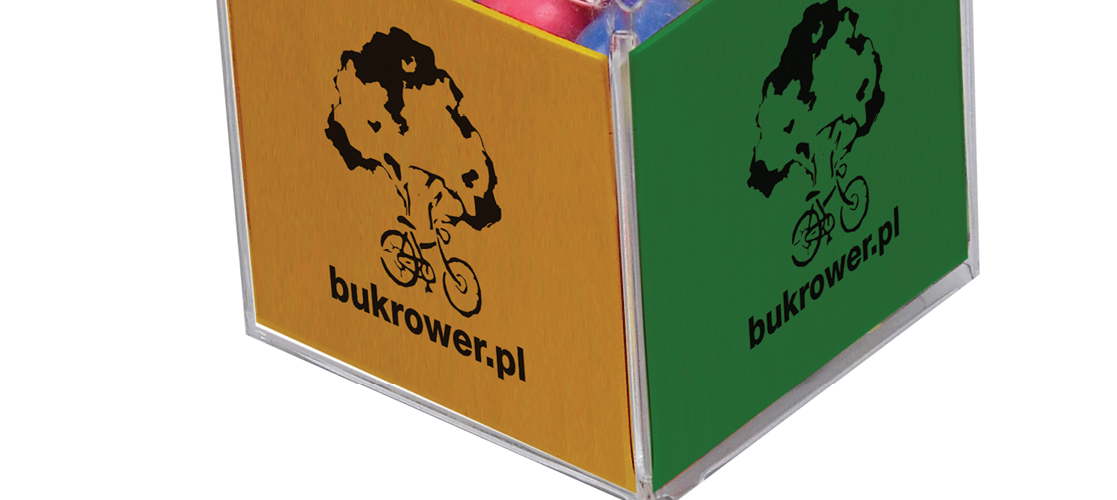 Želé v reklamní krabičce