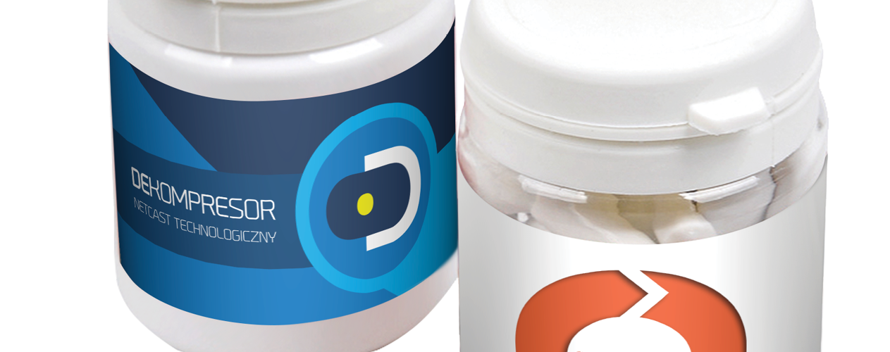 Plastová krabička se žvýkačkami