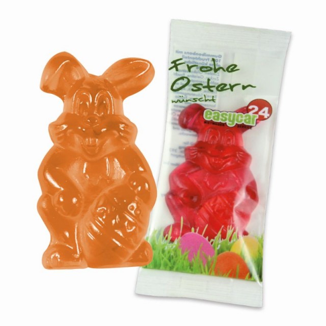 Fruit jelly Easter rabbit