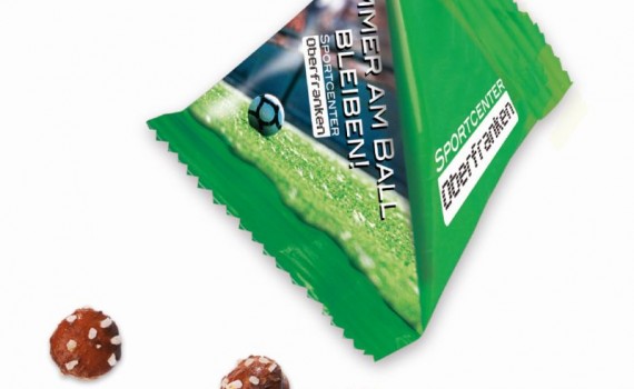 Preclíkové kuličky v reklamním sáčku