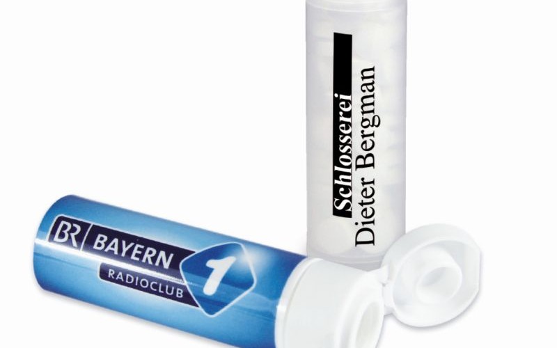 Tubička s vlastním potiskem s mentolkami