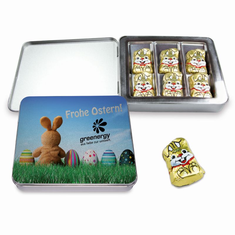 Premium-Box with deep-drawn component, print