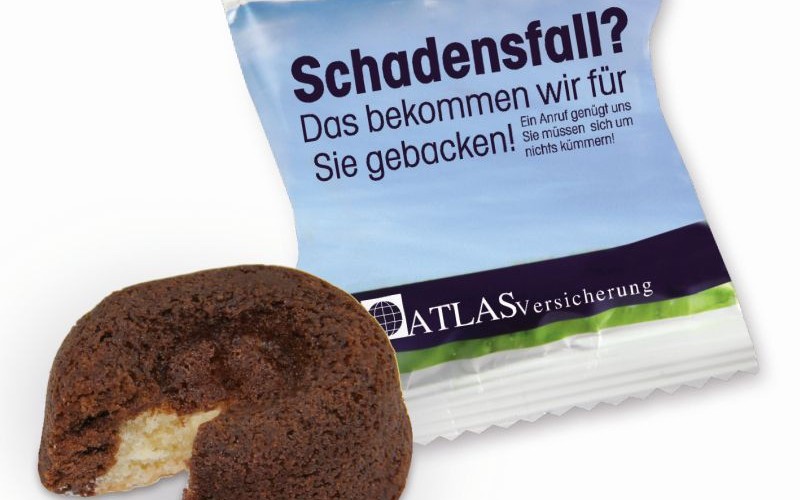 Mini koláček v sáčku s potiskem