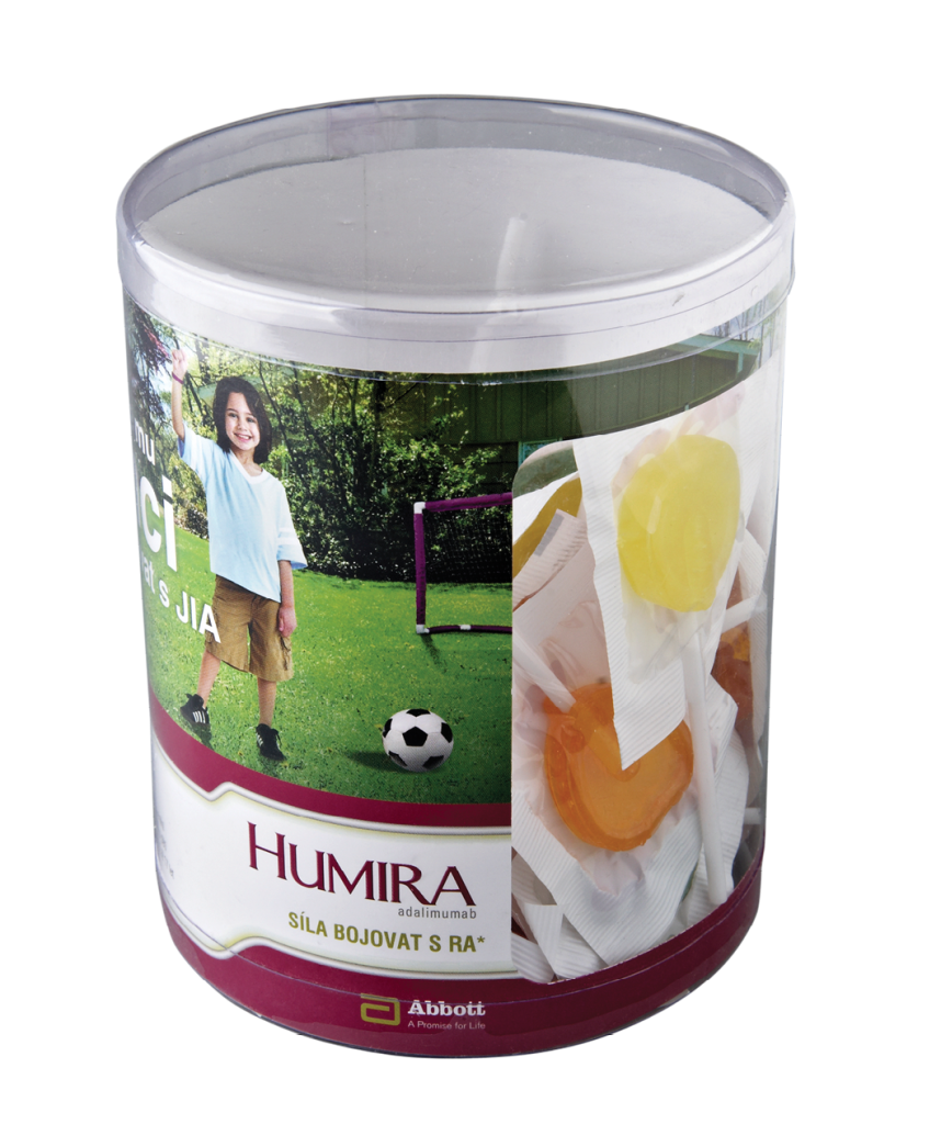 A Tube with Lollipops 