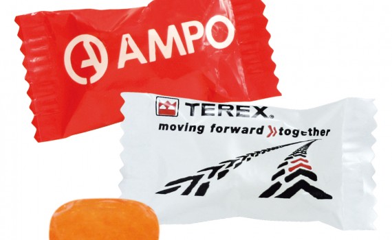 Mini-Candies, flow-packed