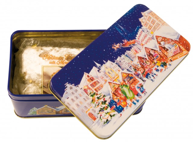 Fruit Cake in X-mas Tin