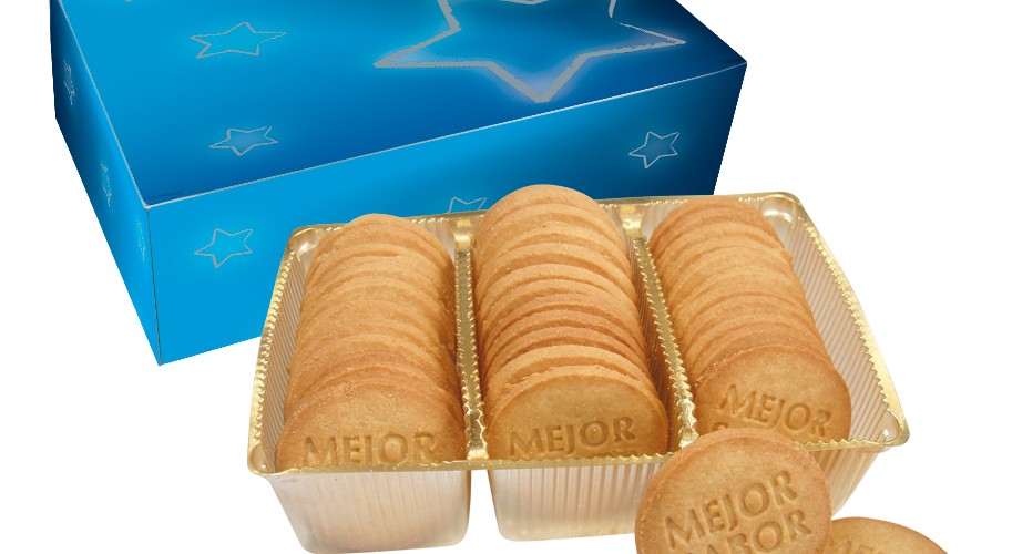 Sušenky s logem v krabičce s vlastním designem