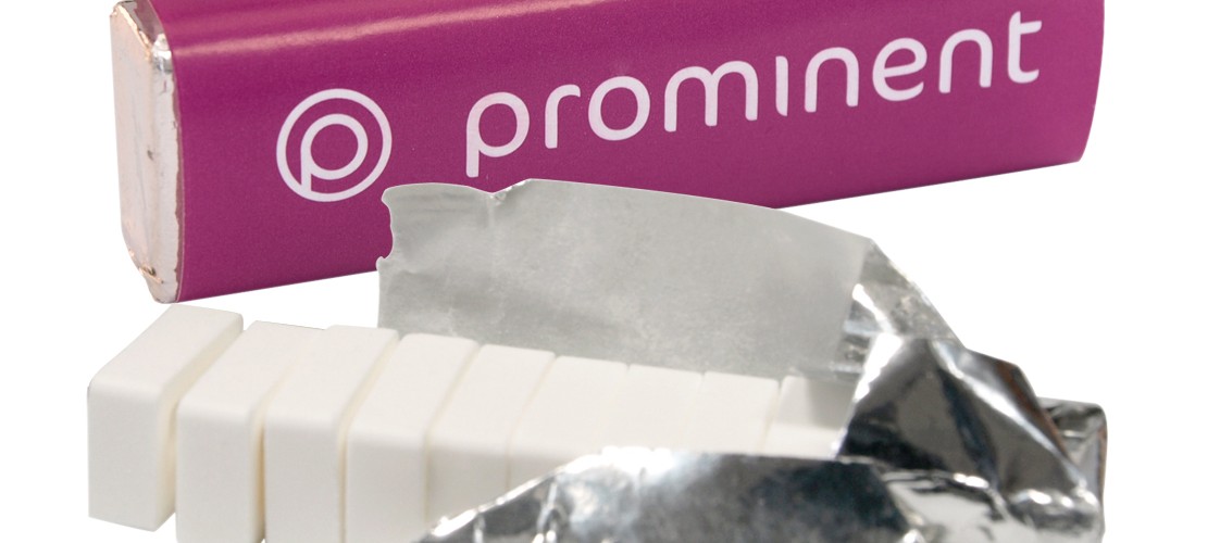 12 mentolek v balíčku s reklamním potiskem