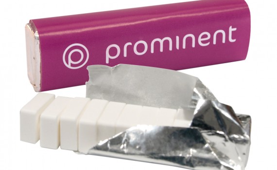 12 mentolek v balíčku s reklamním potiskem