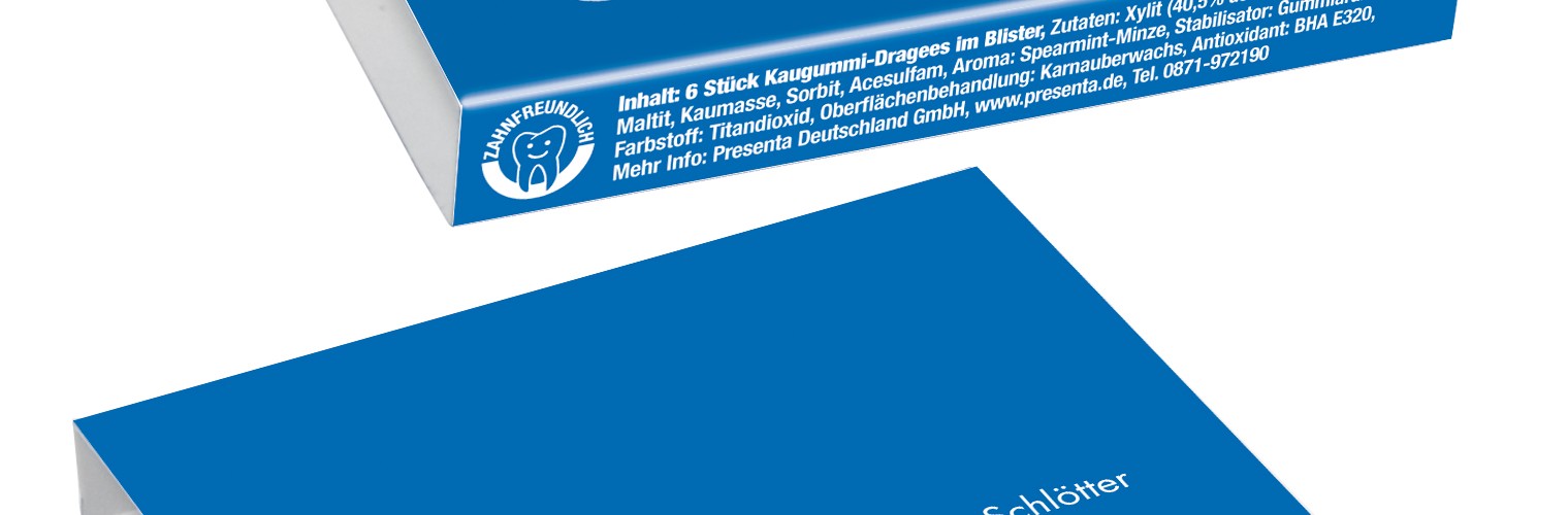 Žvýkačky 6 ks v blistru a v papírové krabičce