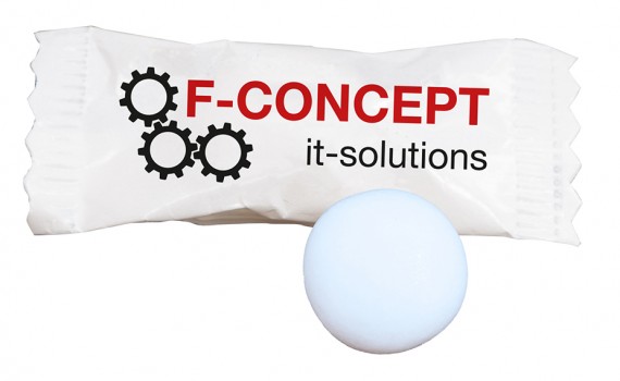 Bonbon mentos v sáčku s vlastním potiskem