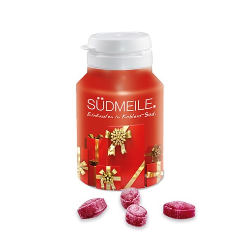 Plastová krabička s vlastním designem s cukrovinkami