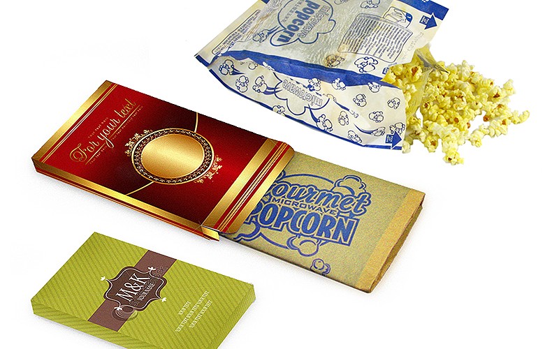 Reklamní popcorn do mikrovlnné trouby