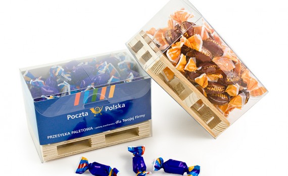 Mini Hard Candies on a Pallet