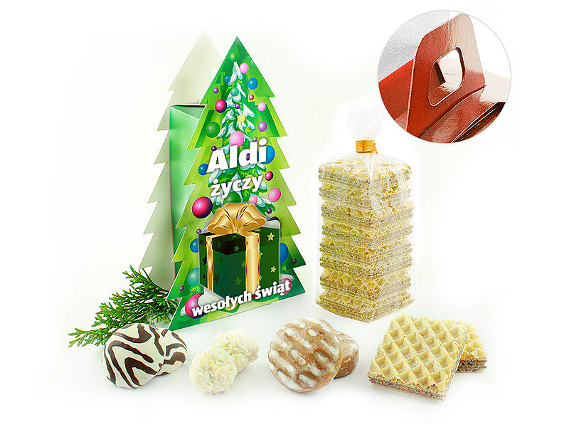 Big Christmas Tree with Treats