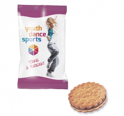 Sušenka Prince v reklamním obalu