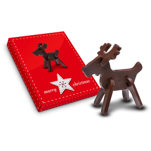 3D Reindeer Choco Puzzle