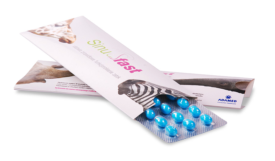 Pastilles in blister