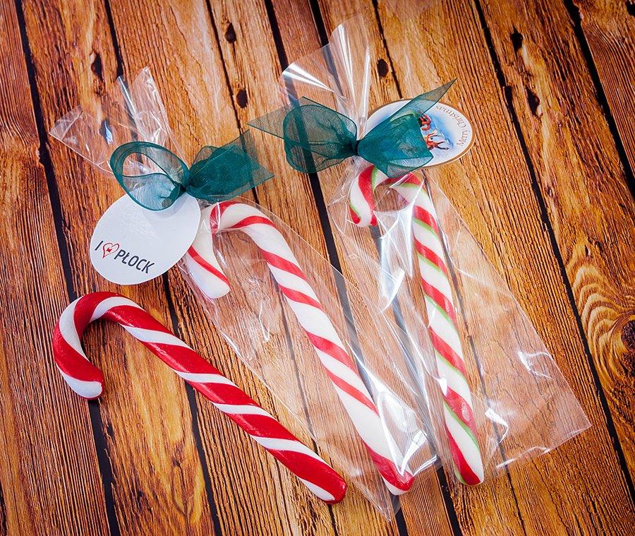 Candy Cane Lollipops