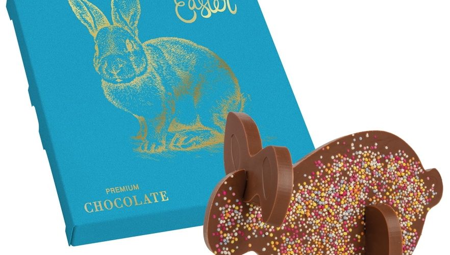 3D Easter Bunny Choco Puzzle