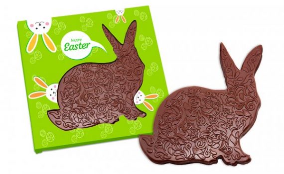 Chocolate Ornamented Hare