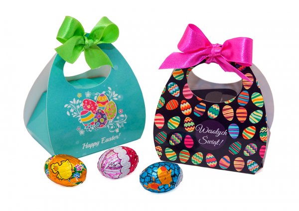 Easter Eggs In Basket