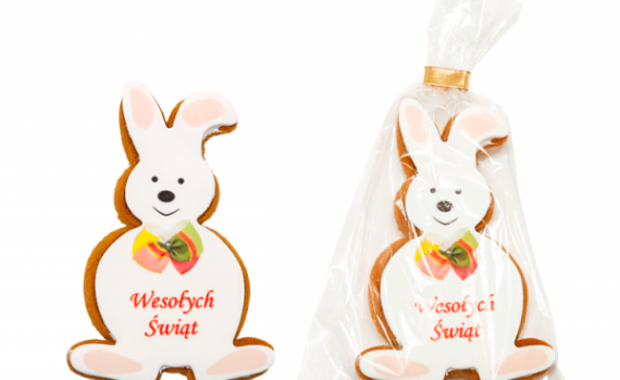Happy Easter Bunny Cookie