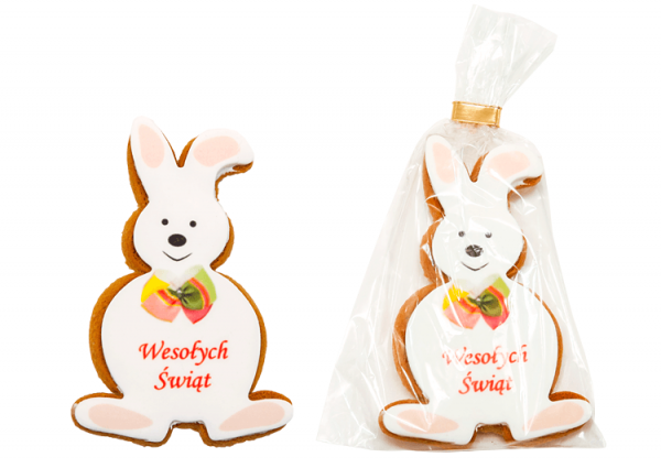 Happy Easter Bunny Cookie