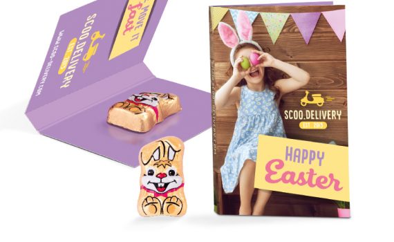 Promotion Card Easter Bunny