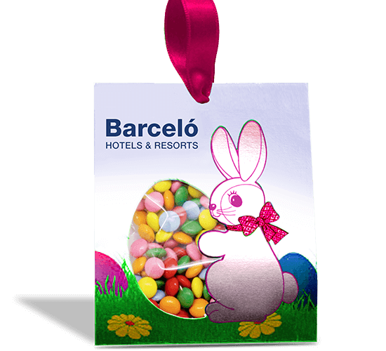 Easter chocolate card