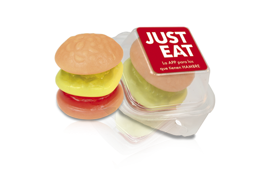 Advertising Gummy burger