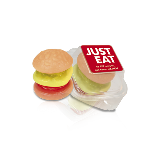 Advertising Gummy burger