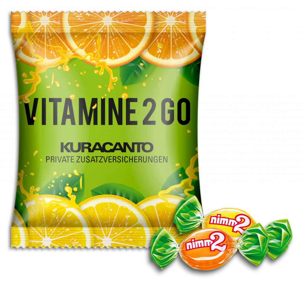 Lemon and orange candy