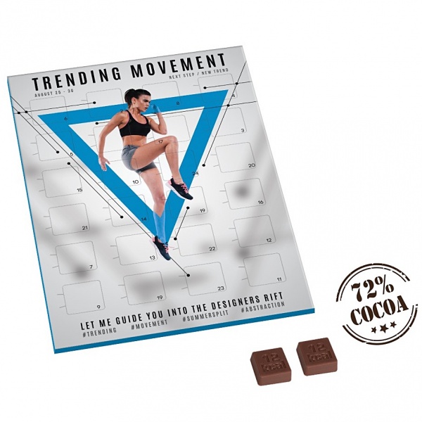 Promotional Calories Choco Calendar