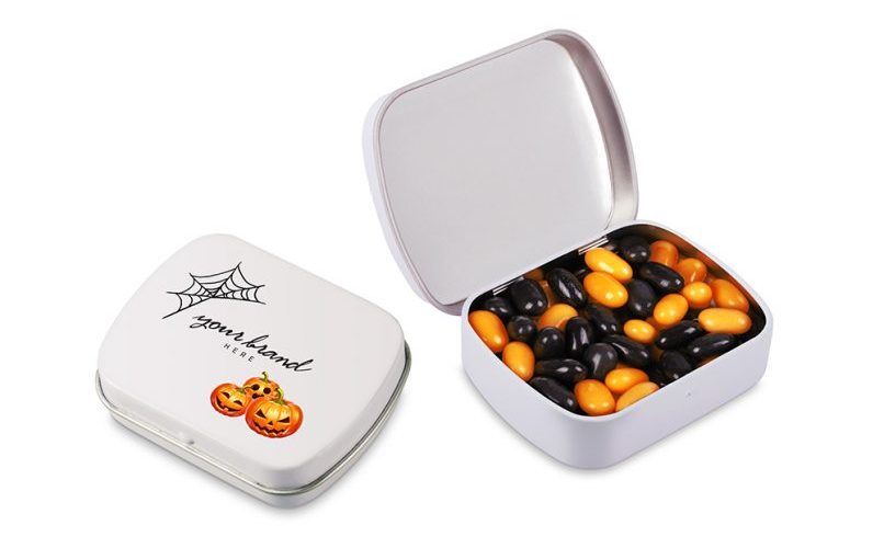 mini hinged lid tin