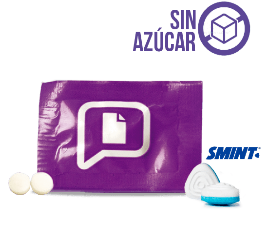 2 mints candy in flowpack