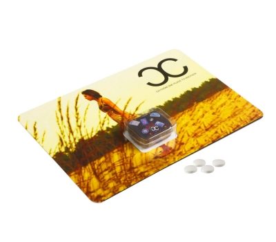 A5 Card with with 9 g mints