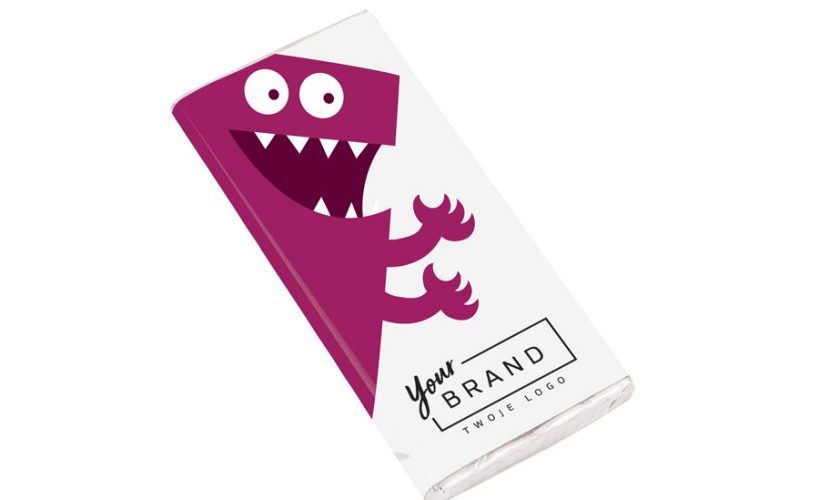 Chocolate 100 g in label childrens day