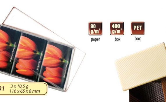 Chocolate set 3 x 10,5g