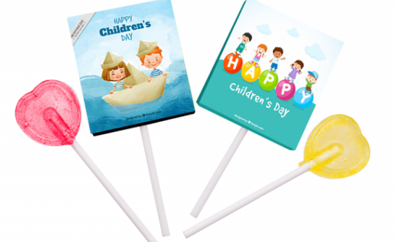 Mini Lollipops in Boxes