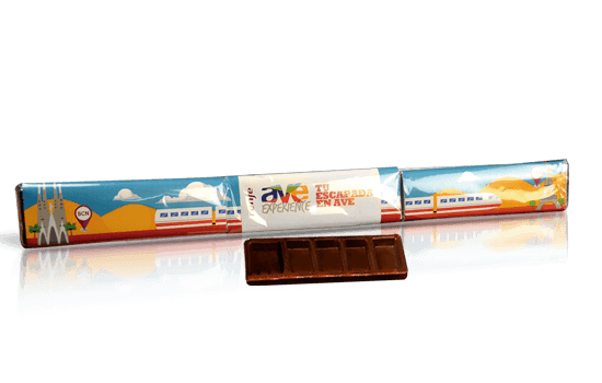 Promotional 3 x 20g chocolate tablets