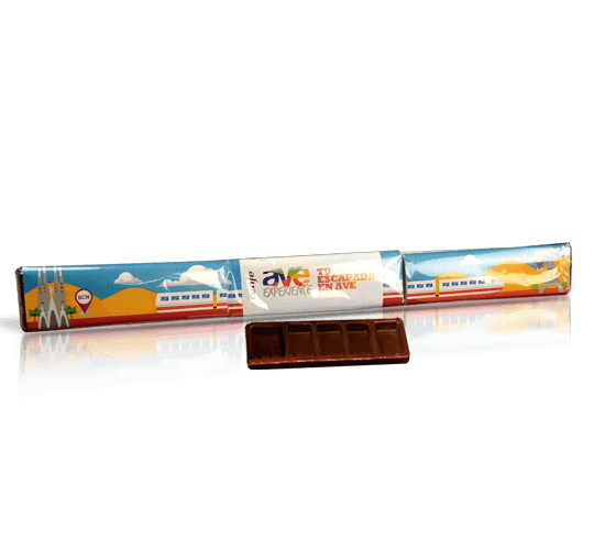 Promotional 3 x 20g chocolate tablets