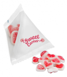 Sweet pyramid with jellies