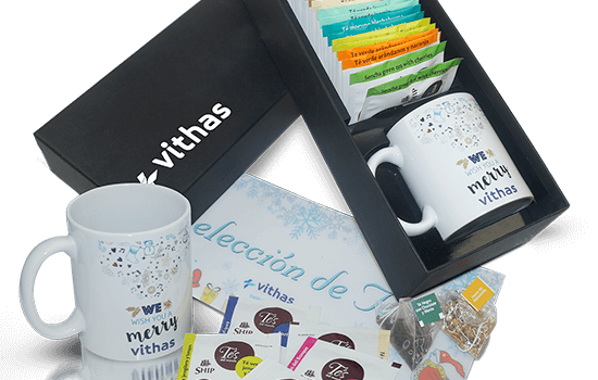 Tea selection + mug
