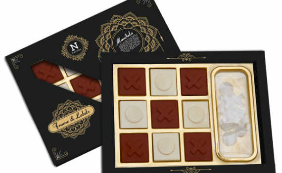 Tic Tac Toe Chocolate Box